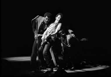 Bruce Springsteen performing at Wembley Arena, London 29 May 1981